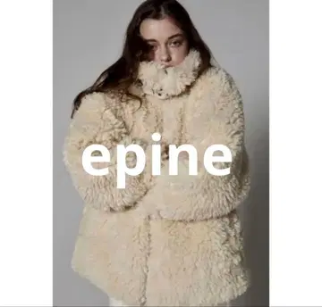 epine Sheep Mouton Coat 에피누 퍼 보아 코트