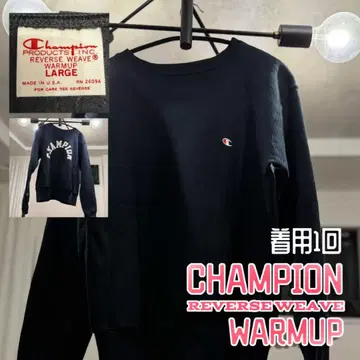 Champion Reverse Weave 맨투맨 L 블랙