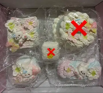 kikisquishy 한정판 BOX 토끼 꽃 토스트 케이크 빵 몽환적