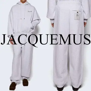 JACQUEMUS 그레이 스웨트 팬츠 M 사이즈