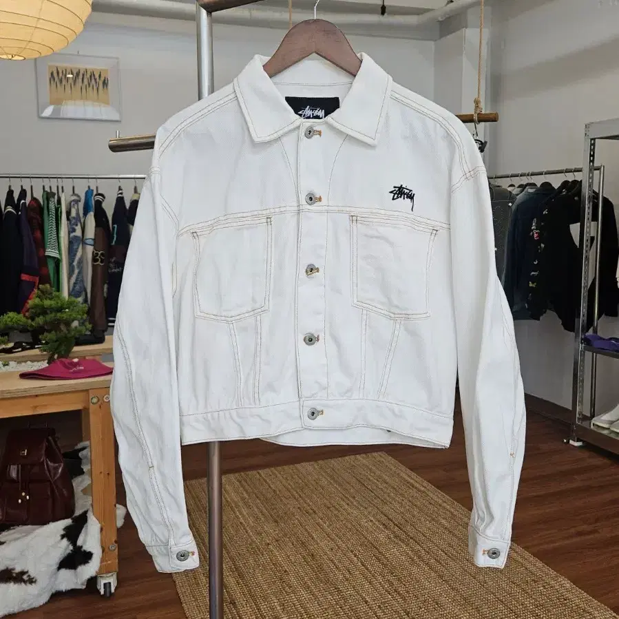 Stussy Levi's Crispy Rinse Trunker Jacket M | Bunjang Global