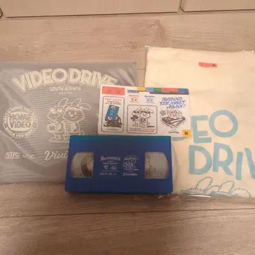 vivision/VIDEO DRIVE 티셔츠, 스티커, VHS 세트