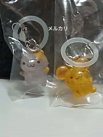산리오 폼폼푸딩 머핀 스콘 마스코트 액세서리 가챠가챠