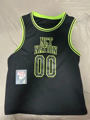귀중 당일 발송 태연 NCT NATION 유니폼 & 트레이딩 카드