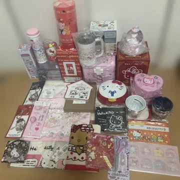 헬로키티 캐릭터 굿즈 세트