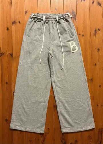Bibiy B. CLUB PREPPY PANTS GRAY 맨투맨