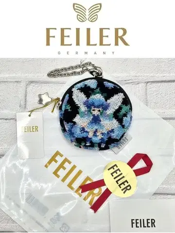 FEILER [ FEILER 매장 구매품 ] 네모필라 페어리즈 참 파우치