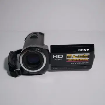 소니 핸디캠 빈티지 캠코더 HDR-CX100 블랙 | 디지털 캠코더 | 번개