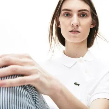 Lacoste 라코스테 화이트 피케 셔츠 반팔
