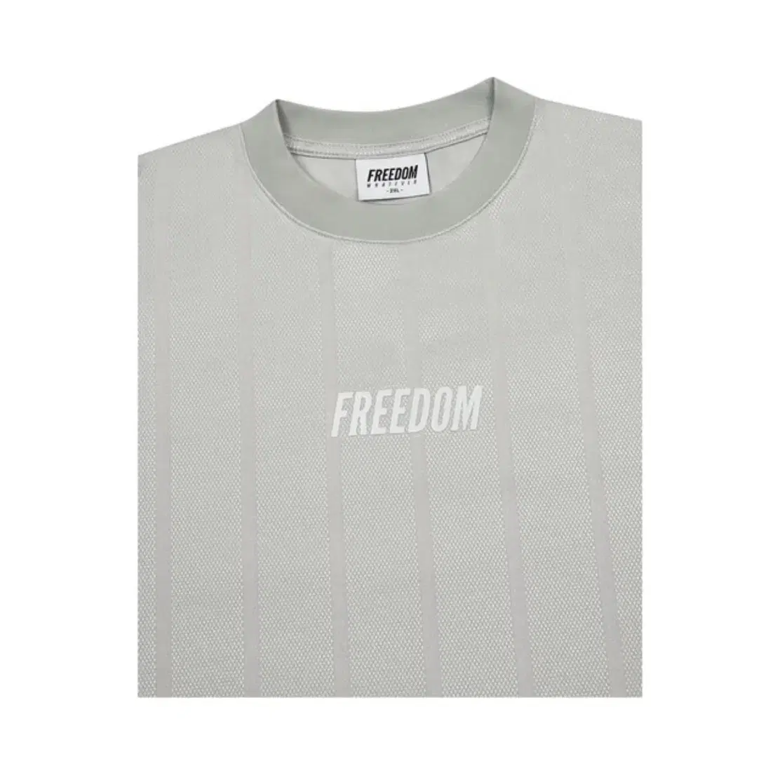 Freedom Mesh Rugby Jersey Grey 2XL | Bunjang Global