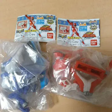 미개봉 고고전대 보우켄쟈 레드 블루 피규어