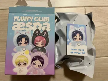aespa popmart Fluffy Club 봉제 인형 카리나