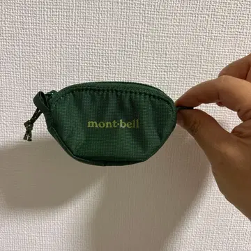 mont-bell 그린 코인 케이스