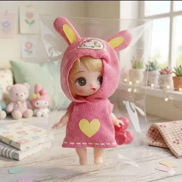 미사용 새상품 푸치리카짱 나루미야 캐릭터즈 메조피아노 [베리에짱]