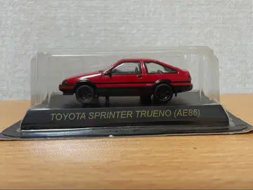 1/64 코나미 도요타 스프린터 트레노 AE86 레드 미니카