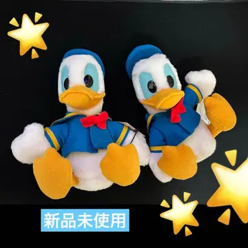 도널드 덕 봉제 인형 미사용 새상품