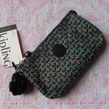 키플링 kipling 지갑 파우치 복슬복슬 고릴라 GEO FEATHER