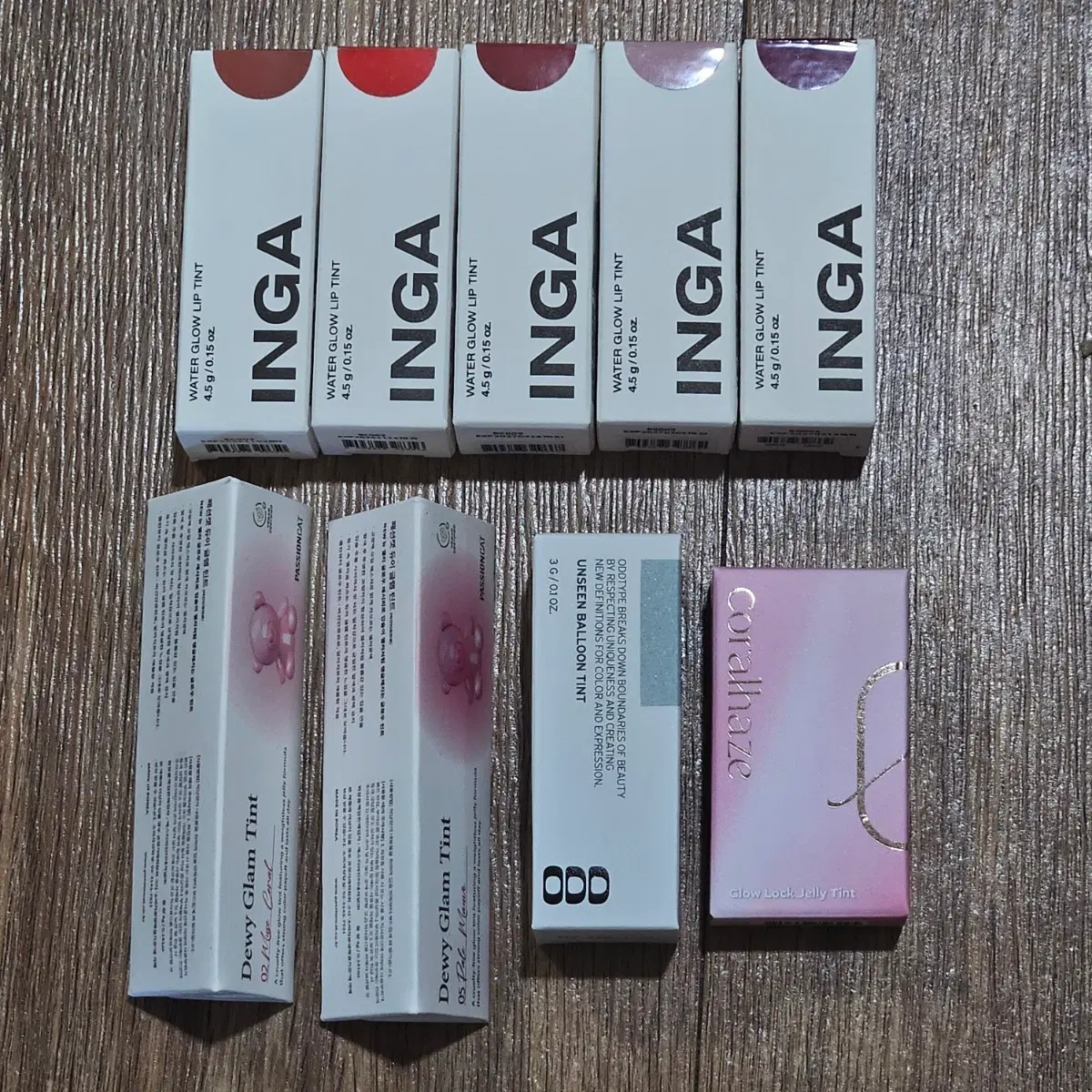 Inga Water Glow Lip Tint Flow Narcissism Momo Lay Doll Bag 