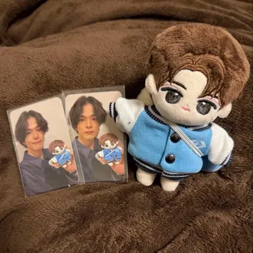 treasure 아사히 봉제 인형 포토 카드 세트