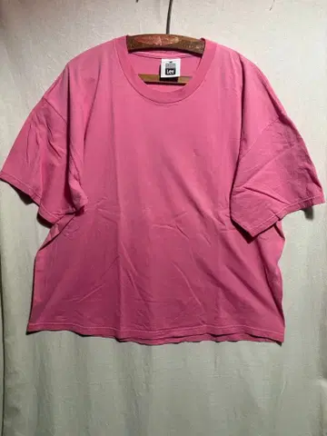 90's Lee 리 빅 실루엣 핑크 T셔츠 XL 미국제