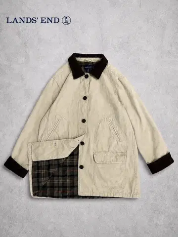 Lands' End 헌팅 자켓 베이지 M