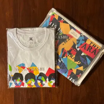아라시 THIS IS ARASHI 클러치백 & 티셔츠 세트