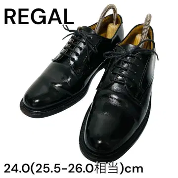 새상품급 REGAL 플레인토 비즈니스 슈즈 드레스 슈즈 가죽 신발 블랙