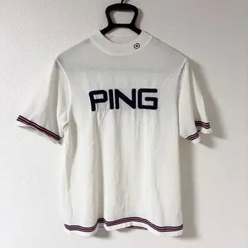 PING 핑 반팔 모크넥 셔츠