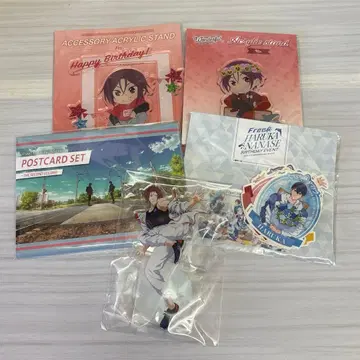 [새상품급] Free! 마츠오카 린 아크릴 스탠드 + 엽서 세트