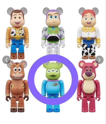 베어브릭 토이스토리 그린맨 WOODY BE@RBRICK