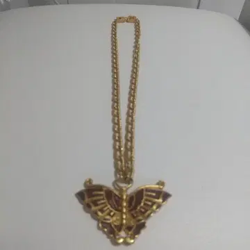 LAVIN PARIS 나비 모티브 목걸이 골드 컬러 초커 빈티지