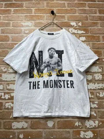 THE MONSTER 이노우에 나오야 T셔츠 화이트 L 사이즈