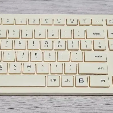 로이체(ROYCHE) 옐로우 무선 키보드