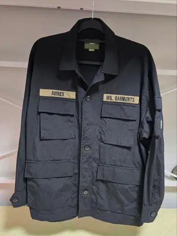 AVIREX 남성용 밀리터리 셔츠 자켓 SIZE:01