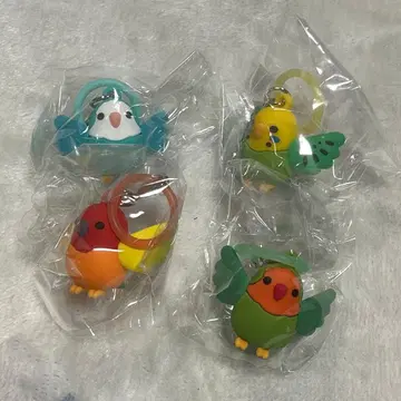 날갯짓 잉꼬 표시 참 4종 세트