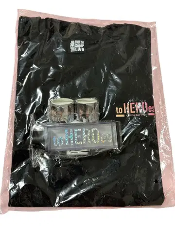 to HEROes 2nd 응원봉 탑 롱 T셔츠 마스킹 테이프