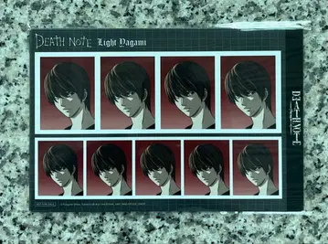 DEATHNOTE 데스노트 한국 카페 구매 혜택 굿즈 증명사진 라이트