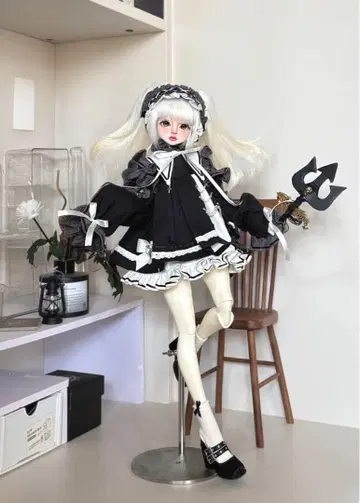 딜러 제작 아웃핏 1/4 인형 의류 고딕 MDD MSD SDM