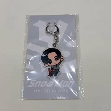 메구로 렌 snowman 아크릴 키링 스노치루