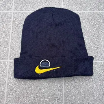 90s 나이키 그런지 블랙 아카이브 비니 니트 모자