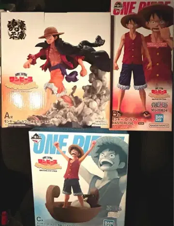제일복권 원피스 MONKEY.D.LUFFY A상 B상 C상 세트