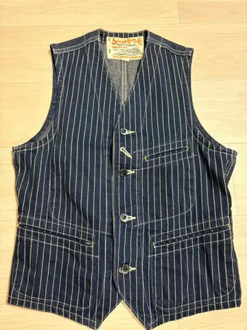Sugar Cane Denim 워바쉬 베스트 36