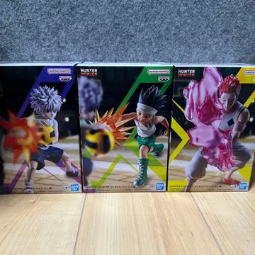 HUNTER x HUNTER G.I.편 곤 키루아 히소카 피규어 3개
