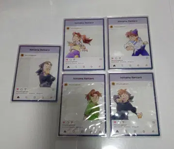 닌타마 란타로 아크릴 트레이딩 카드 플레이트 인스타풍 도이 덴조 리키치