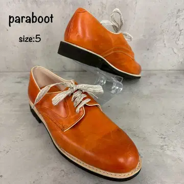 미사용 paraboot 파라부트 가죽 신발 플레인토 사이즈 5