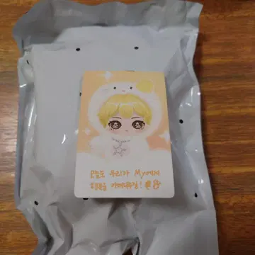 POPMART aespa 윈터 봉제 인형&스마트폰 스트랩 세트