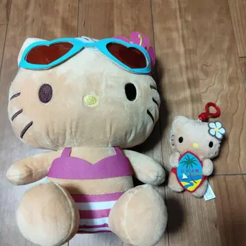 산리오 복권 일광화상 키티 봉제 인형 GUAM 마스코트