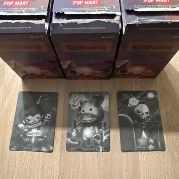 POPMART HIRONO 몬스터즈 카니발 3개 세트