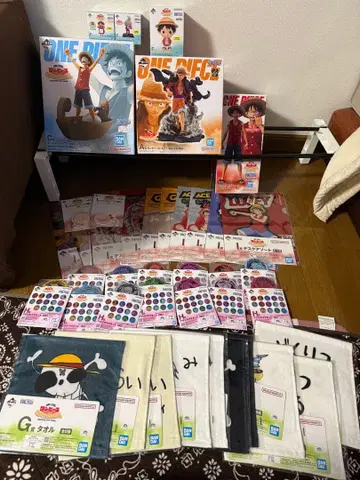 제일복권 원피스 MONKEY.D.LUFFY 모험의 기억 세트 판매 41점