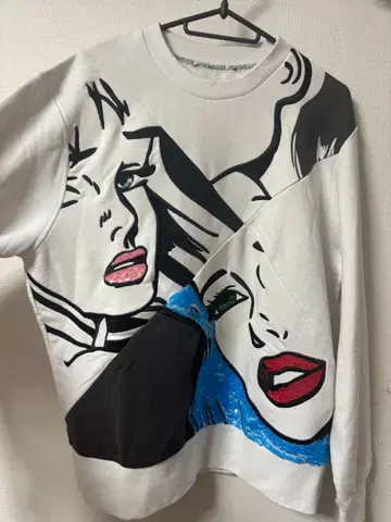 SPORTMAX CODE 아트 프린트 맨투맨 L